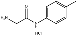 2-Amino-N-(4-methylphenyl)acetamide hydrochloride 구조식 이미지