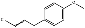 1-(3-클로로-2-프로페닐)-4-메톡시벤젠 구조식 이미지