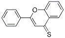 2-페닐-4H-1-벤조피란-4-티온 구조식 이미지