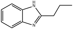 2-Propylbenzimidazole 구조식 이미지