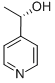 (S)-(-)-1-(4-PYRIDYL)ETHANOL Structure