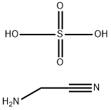 Aminoacetonitrile sulfate  구조식 이미지