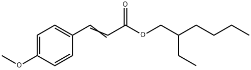 Octyl 4-methoxycinnamate Structure