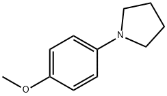 1-(4-METHOXY-PHENYL)-PYRROLIDINE Structure