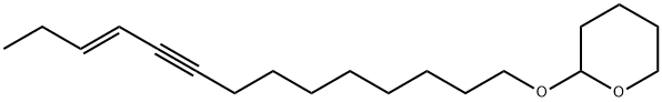(E)-테트라히드로-2-(11-테트라데센-9-이닐옥시)-2H-피란 구조식 이미지