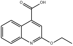 2-Ethoxy cinchoninic acid Structure