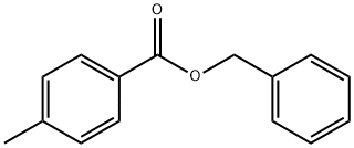 Benzoic acid, 4-Methyl-, phenylMethyl ester Structure