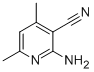 2-AMINO-3-CYANO-4,6-DIMETHYLPYRIDINE Structure