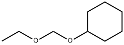 Formaldehyde ethylcyclohexyl acetal Structure