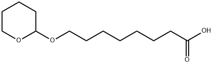 8-(Tetrahydro-2H-pyran-2-yloxy)octanoic acid Structure