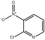 2-Chloro-3-nitropyridine 구조식 이미지