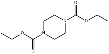 디에틸피페라진-1,4-디카르복실레이트 구조식 이미지