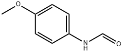 N-(4-METHOXYPHENYL)FORMAMIDE Structure