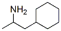 2-AMINO-3-CYCLOHEXYLPROPANE Structure