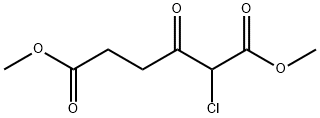 dimethyl 2-chloro-3-oxo-hexanedioate Structure