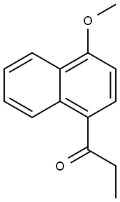 1-(4-methoxynaphthalen-1-yl)propan-1-one Structure