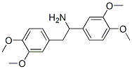 1,2-bis(3,4-dimethoxyphenyl)ethanamine Structure