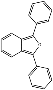 1,3-Diphenylisobenzofuran 구조식 이미지