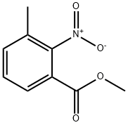 Methyl 3-methyl-2-nitrobenzoate 구조식 이미지