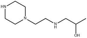 1-[(2-piperazin-1-ylethyl)amino]propan-2-ol Structure