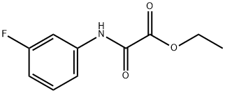 Acetic acid, 2-[(3-fluorophenyl)amino]-2-oxo-, ethyl ester Structure