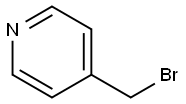Pyridine, 4-(bromomethyl)- (9CI) 구조식 이미지