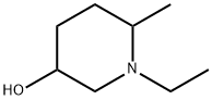 1-Ethyl-6-methyl-3-piperidinol Structure