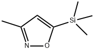 Isoxazole, 3-methyl-5-(trimethylsilyl)- (9CI) Structure