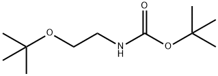 Carbamic acid, [2-(1,1-dimethylethoxy)ethyl]-, 1,1-dimethylethyl ester (9CI) Structure