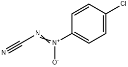 4-(Cyano-NNO-azoxy)phenyl chloride Structure
