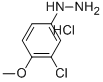 (3-클로로-4-메톡시-페닐)-히드라진염산염 구조식 이미지