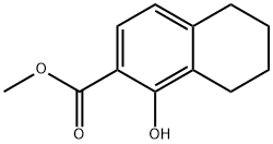 methyl 1-hydroxy-5,6,7,8-tetrahydronaphthalene-2-carboxylate Structure