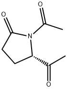 2-Pyrrolidinone,1,5-diacetyl-,(S)-(9CI) Structure