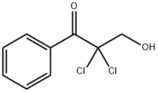 1-Propanone, 2,2-dichloro-3-hydroxy-1-phenyl- (9CI) 구조식 이미지