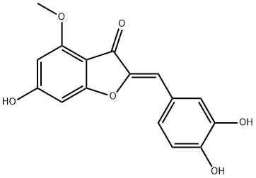 아우레우시딘-4-메틸에테르 구조식 이미지