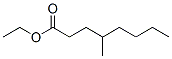 Octanoic acid, 4-methyl-, ethyl ester, (.+/-.)- Structure