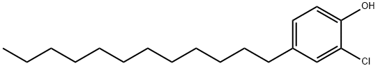 2-Chloro-4-dodecylphenol 구조식 이미지