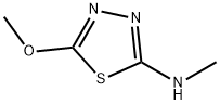 1,3,4-티아디아졸-2-아민,5-메톡시-N-메틸- 구조식 이미지