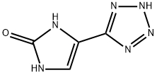 2H-Imidazol-2-one, 1,3-dihydro-4-(1H-tetrazol-5-yl)- (9CI) 구조식 이미지