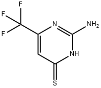 2-Amino-6-trifluoromethyl-4(1H)-pyrimidinethione Structure