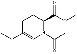 2-Pyridinecarboxylicacid,1-acetyl-5-ethyl-1,2,3,4-tetrahydro-,methylester,(2S)-(9CI) Structure