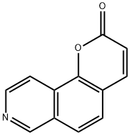 2H-피라노[2,3-f]이소퀴놀린-2-온 구조식 이미지