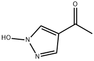 Ethanone, 1-(1-hydroxy-1H-pyrazol-4-yl)- (9CI) 구조식 이미지