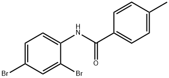 N-(2,4-DibroMophenyl)-4-MethylbenzaMide, 97% 구조식 이미지