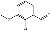 2-CHLORO-3-METHOXYBENZALDEHYDE Structure