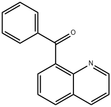 Phenyl(8-quinolyl) ketone Structure