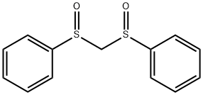 [(Phenylsulfinyl)methylsulfinyl]benzene Structure