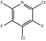2,4-디클로로-3,5,6-트리플루오로피리딘 구조식 이미지