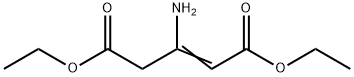 3-Amino-2-pentenedioic acid diethyl ester Structure