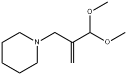 1-(2-Dimethoxymethyl-2-propenyl)piperidine Structure